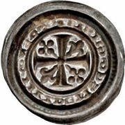 Denier Bracteate - Sede Vacante, Germany, 1170-1171 reverse image