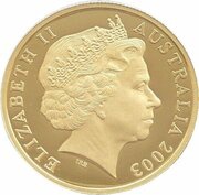 100 Dollars - Elizabeth II 4th Portrait - Golden Jubilee - Gold Bullion Coin obverse image