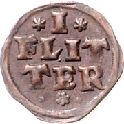 1 Flitter - Ferdinand of Bayern Kipper, Germany, 1621-1622 reverse image