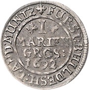 1 Mariengroschen - Jobst Edmund of Brabeck obverse image