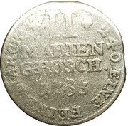 2 Mariengroschen - Frederick William of Westfalen, Germany, 1763 reverse image