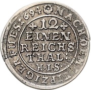 1⁄12 Thaler - Jobst Edmund of Brabeck, Germany, 1692-1700 reverse image