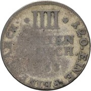 4 Mariengroschen - Frederick William of Westfalen, Germany, 1763 reverse image
