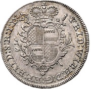 ⅓ Thaler - Frederick William of Westphalen obverse image