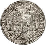 ½ Thaler - Ferdinand of Bayern, Germany, 1623-1630 reverse image