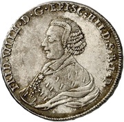 ½ Thaler - Frederick William of Westfalen obverse image