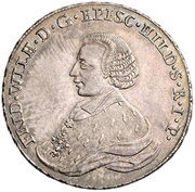 ⅔ Thaler - Frederick William of Westphalen obverse image