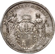 1 Thaler - Jobst Edmund of Brabeck, Germany, 1690 reverse image