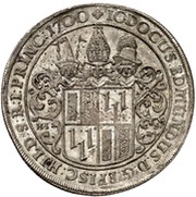 1 Thaler - Jobst Edmund of Brabeck Ausbeutetaler obverse image