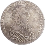 1 Thaler - Frederick William of Westfalen obverse image