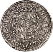 2 Thalers - Ernest of Bayern, Germany, 1611 reverse image