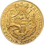 ½ Pistole - Frederick William of Westfalen obverse image
