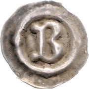 1 Pfennig "Buchstabenpfennig" obverse image