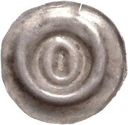 1 Pfennig "Buchstabenpfennig" obverse image