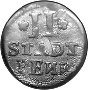 2 Pfennig, Germany, 1695-1760 reverse image