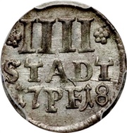 4 Pfennig, Germany, 1691-1733 reverse image