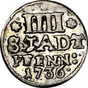4 Pfennig, Germany, 1730-1764 reverse image