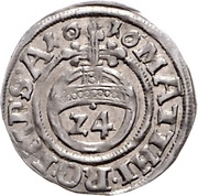 1 Groschen, Germany, 1614-1619 reverse image