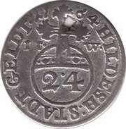 1⁄24 Thaler, Germany, 1764 reverse image