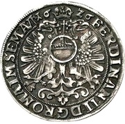 ¼ Thaler, Germany, 1623-1626 reverse image