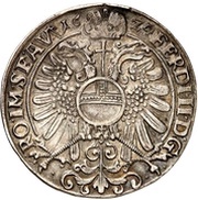 ½ Thaler, Germany, 1624 reverse image