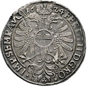 1 Thaler, Germany, 1624-1631 reverse image