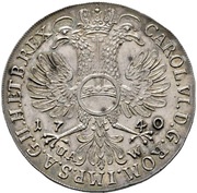 1 Thaler, Germany, 1712-1740 reverse image