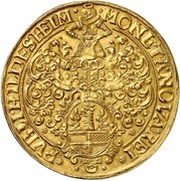 4 Goldgulden Gold pattern strike obverse image
