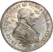 1 Thaler - Frederick Louis obverse image