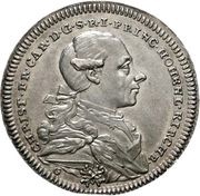 ½ Thaler - Christian Frederick Charles obverse image