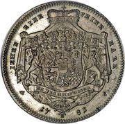 1 Thaler - Christian Frederick Charles, Germany, 1781 reverse image