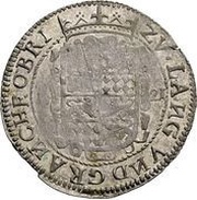 24 Kreuzer - Philip Ernest of Langenburg Kipper, Germany, 1621-1622 reverse image