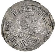 24 Kreuzer - Philip Ernest of Langenburg Kipper obverse image