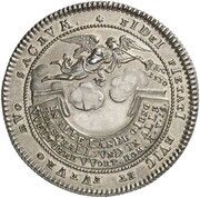 1 Thaler - John Frederick I Bicentennial - Augsburg Confession, Germany, 1730 reverse image