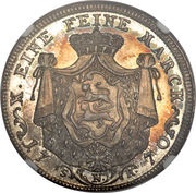 1 Thaler - Louis Frederick Charles, Germany, 1770 reverse image