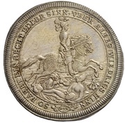 1 Thaler, Germany, 1697 reverse image