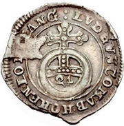 1 Groschen - Louis Gustav, Germany, 1656-1697 reverse image