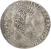 1 Thaler - Louis Gustavus obverse image