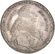 1 Thaler - Charles Albert I obverse image
