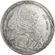 1 Thaler - Charles Albert Konventionstaler obverse image