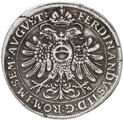 1 Thaler - Craft and Philip Ernest of Langenburg, Germany, 1623-1624 reverse image