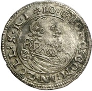 3 Kreuzers - John George obverse image