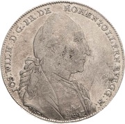 1 Conventionsthaler - Joseph William obverse image