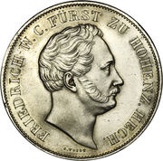 2 Gulden - Frederick William Constantine obverse image