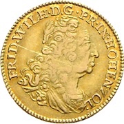 ¼ Carolin - Frederick William obverse image