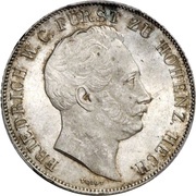 1 Gulden - Frederick William Constantin obverse image