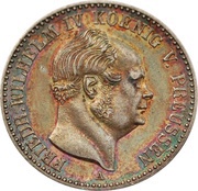 ½ Gulden - Frederick William IV obverse image