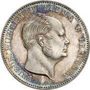 1 Gulden - Frederick William IV obverse image