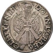 1 Thaler - Ernest VII Ellrich; Ausbeutetaler, Germany, 1581-1593 reverse image