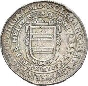 1 Thaler - Wolfgang Ernest obverse image